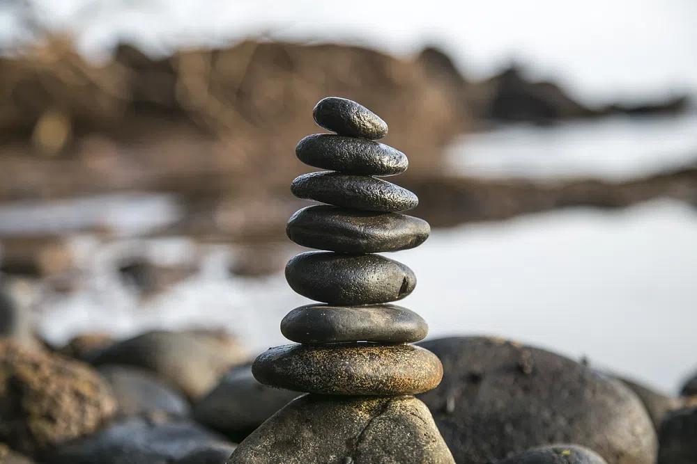 zen rock stack