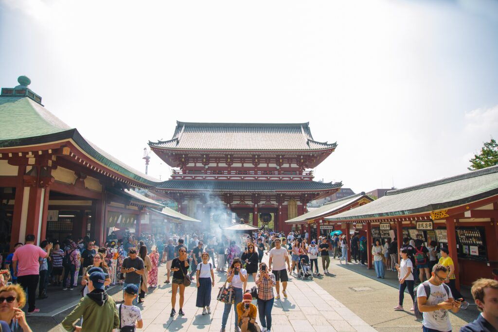 ganbatte meaning japanese temple