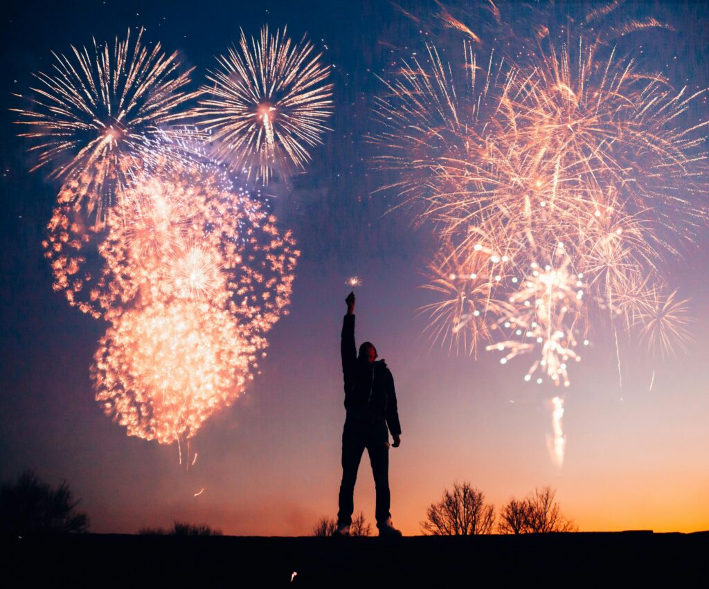celebrate winning from ambition